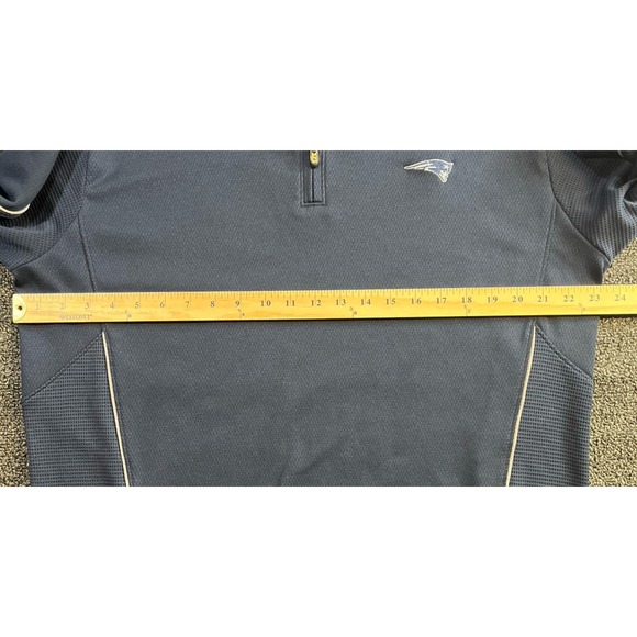 New England Patriots Cutter & Buck Pullover Men's L DryTec Long Sleeve - Picture 7 of 10